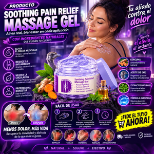 🔥 Soothing Pain Relief Massage Gel — Bienestar que se siente desde la primera aplicación