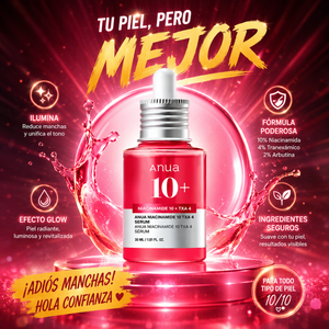 ANUA 10+ Niacinamide TXA 4 Serum – Ilumina, unifica y transforma tu piel ✨