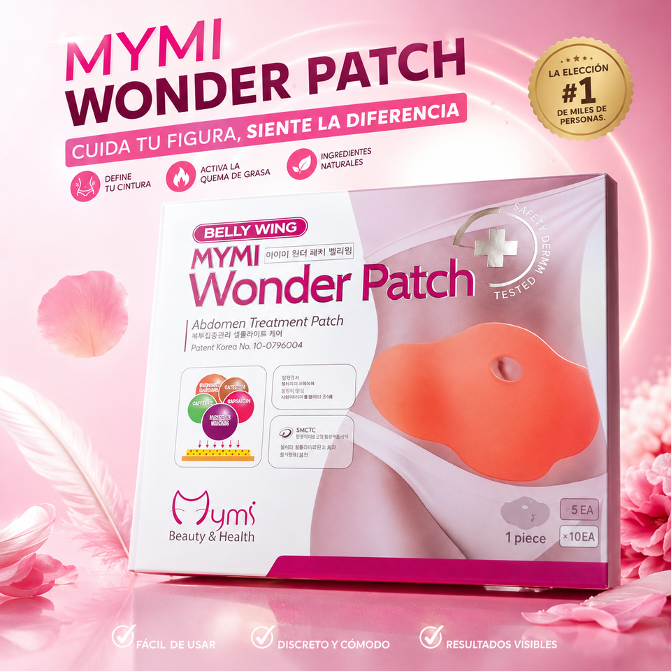 MYMI Wonder Patch – El parche abdominal que complementa tu rutina de bienestar